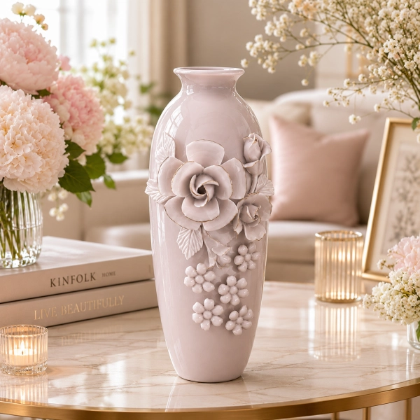 WAZON CERAMICZNY FLEUR 30,9 CM